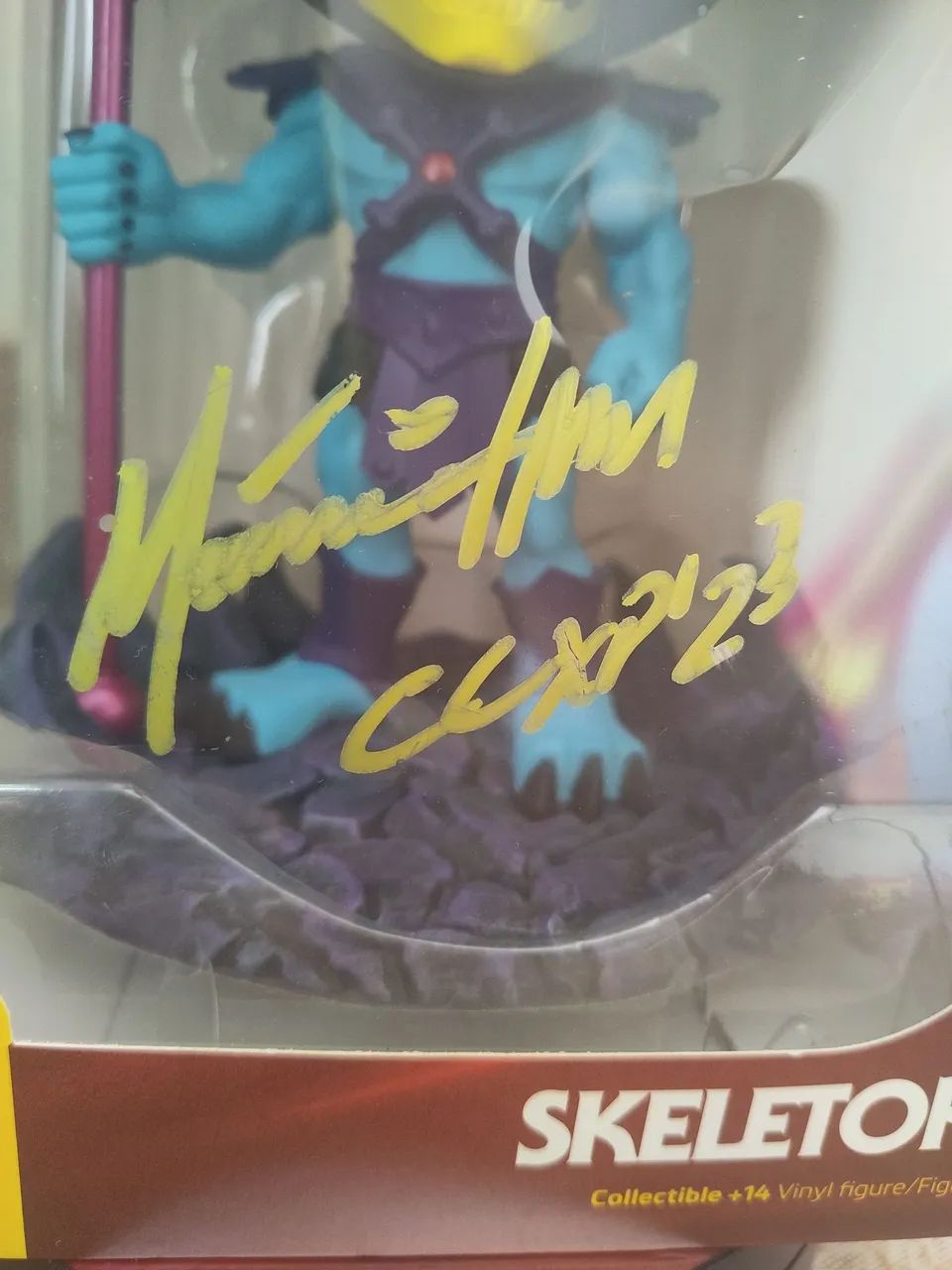 MiniCo Skelector Iron Studios CCXP 2023 autografado - Foto 2