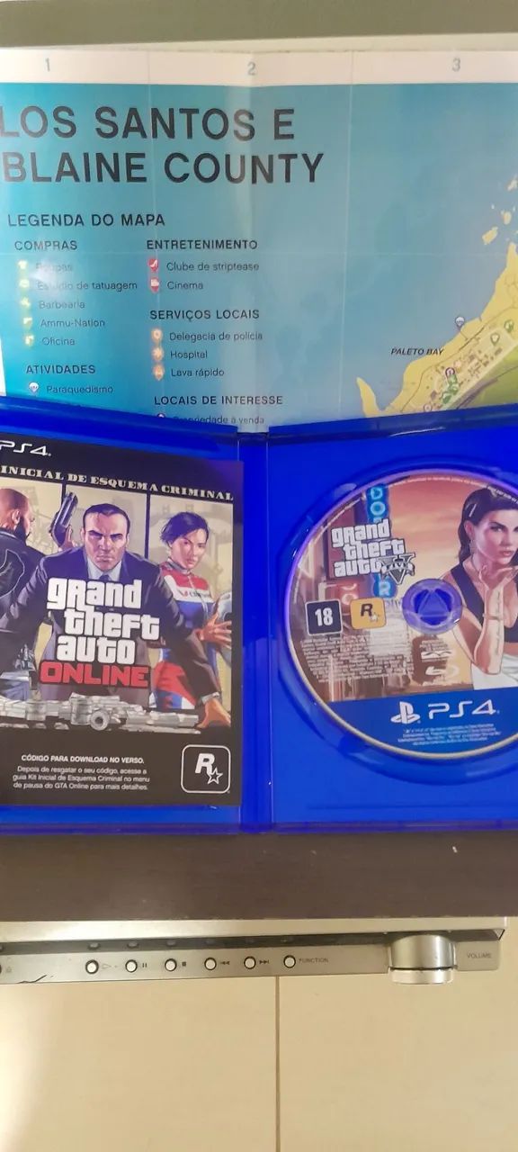 JOGO GTA 5 PREMIUM EDITION - Jogos de Vídeo Game - Samambaia Norte