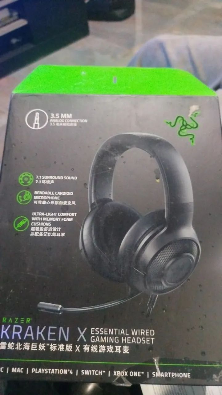 HEADPHONE RAZER KRAKEN X 