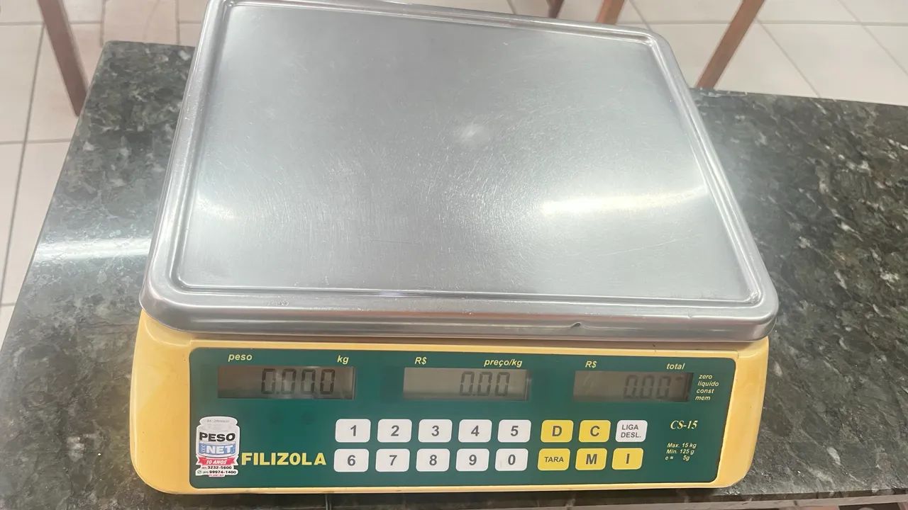 Balança Filizola CS-15 15kg - Funcionando Perfeitamente - Foto 3