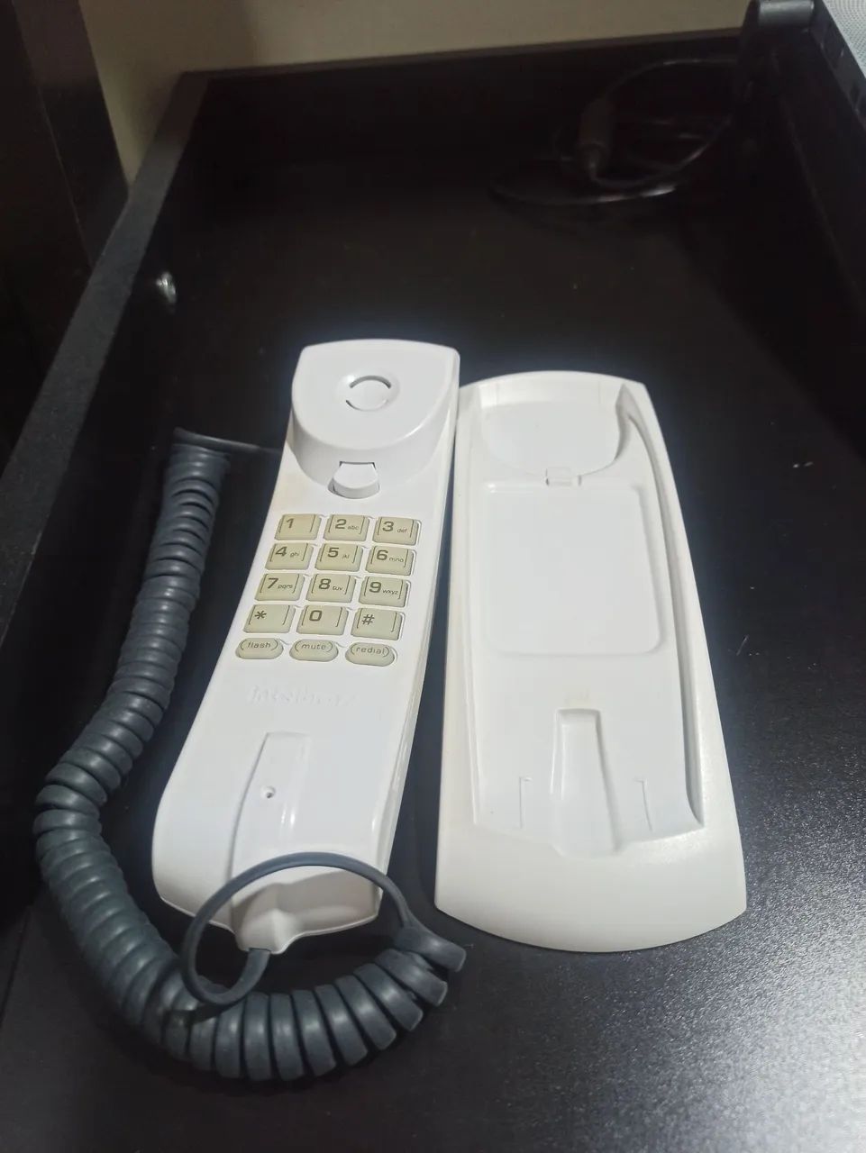 Telefone de parede Intelbras branco - Foto 2