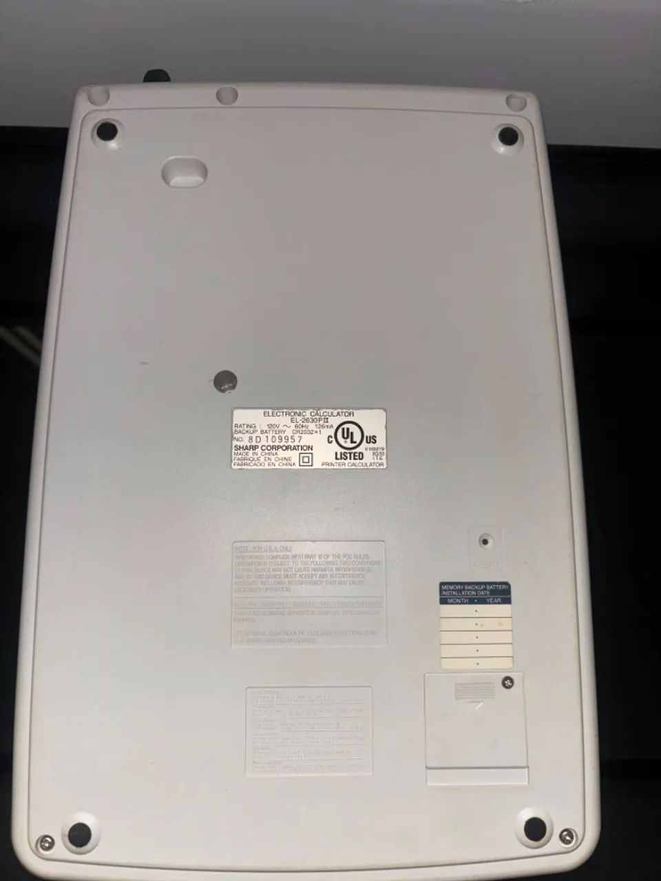 Calculadora De Impressão Sharp El-1801v - Foto 4