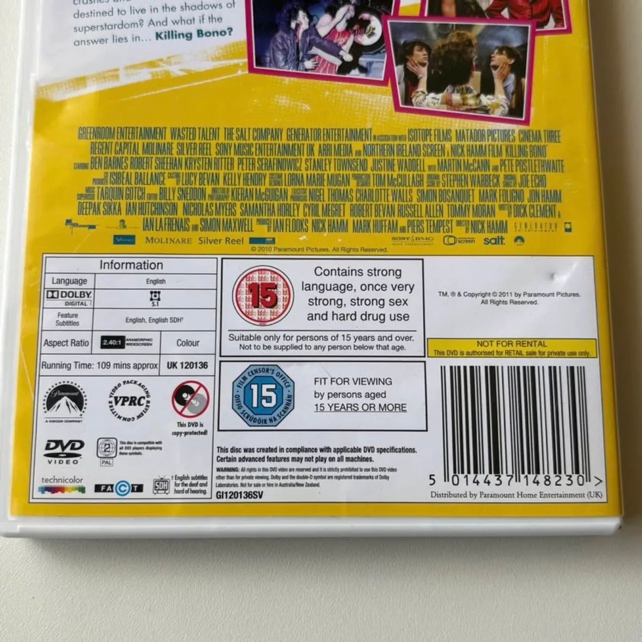 Killing Bono DVD Importado Inglaterra - Leia Anúncio!!! UK - Foto 5