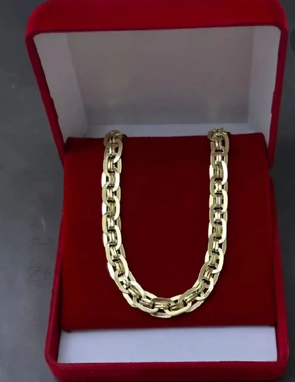 Pulseira de Ouro 10.6gr, 8mm largura, 18k.