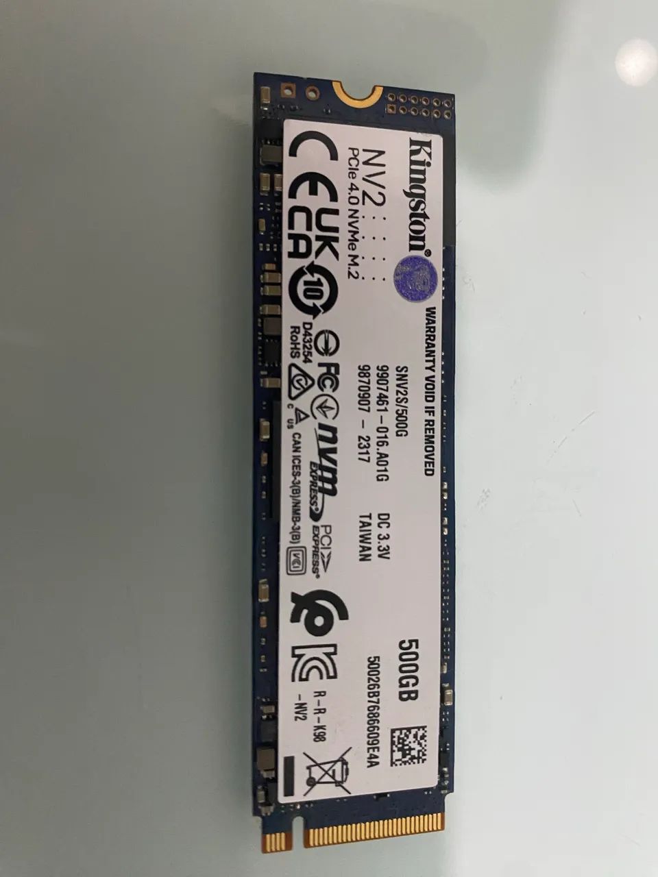 Vendo ssd 500 GH