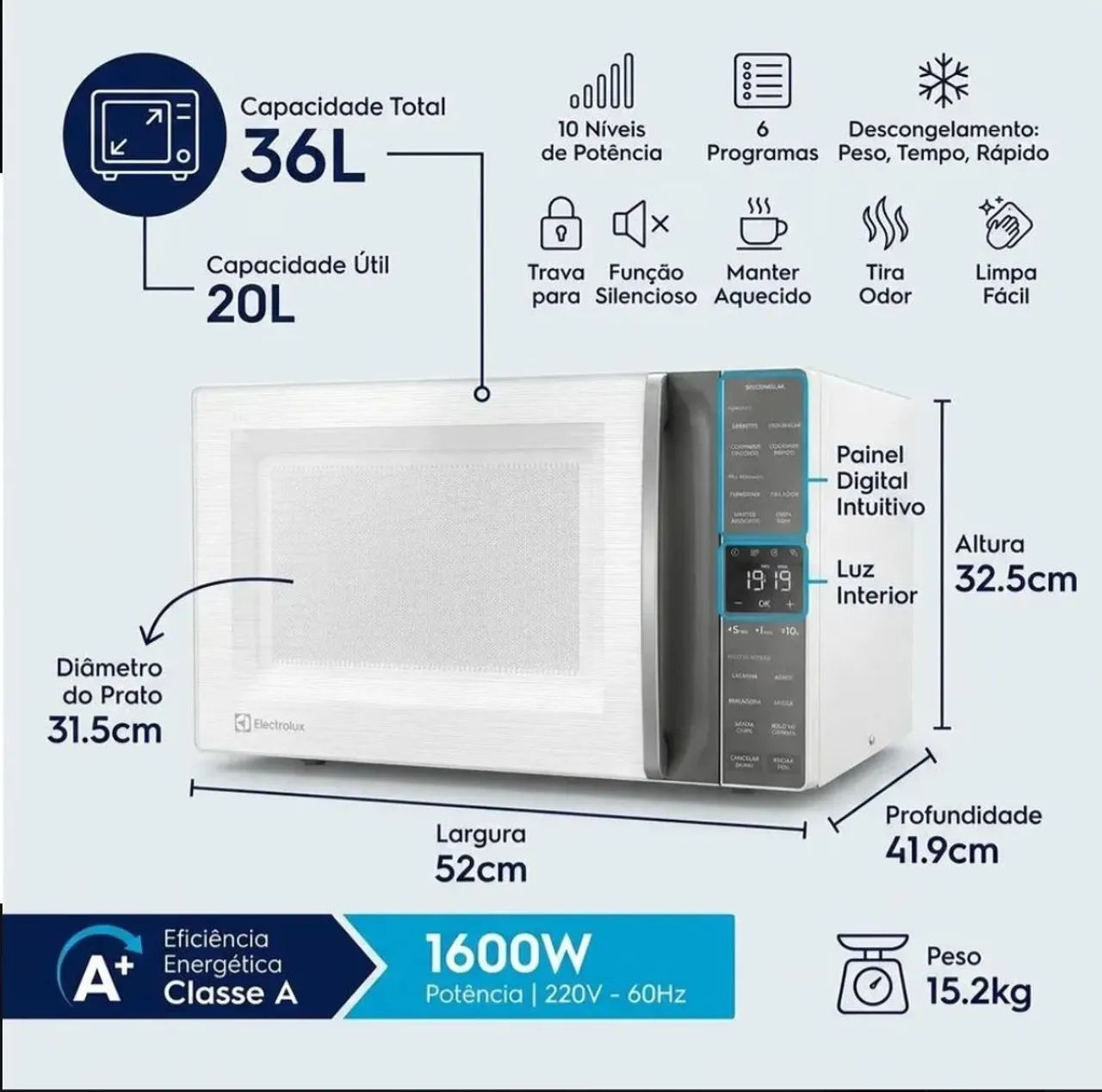 Microondas Electrolux  - Foto 2