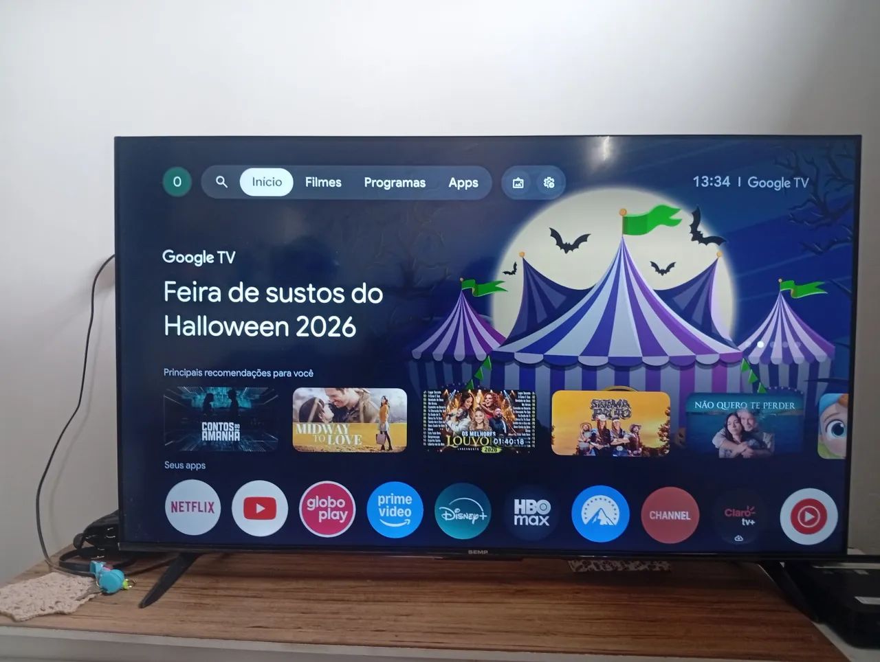 Tv Semp smart 50 polegadas 