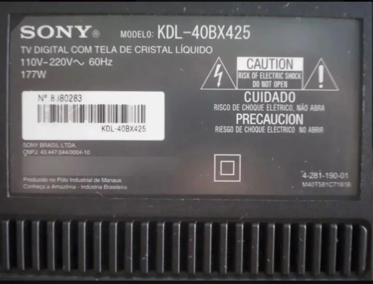 Tv Sony Brava LCD 40' - Foto 2