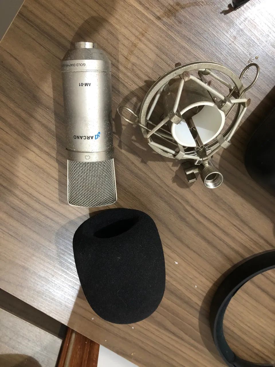 MICROFONE CONDENSADOR ARCANO (em ótimo estado) - Foto 2