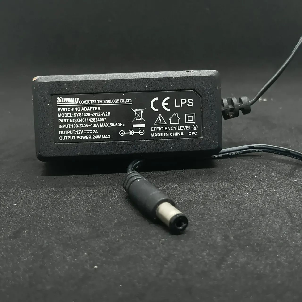 Fonte Chaveada 12V 2A (24W) - Sunny Computer Technology - Plug P4