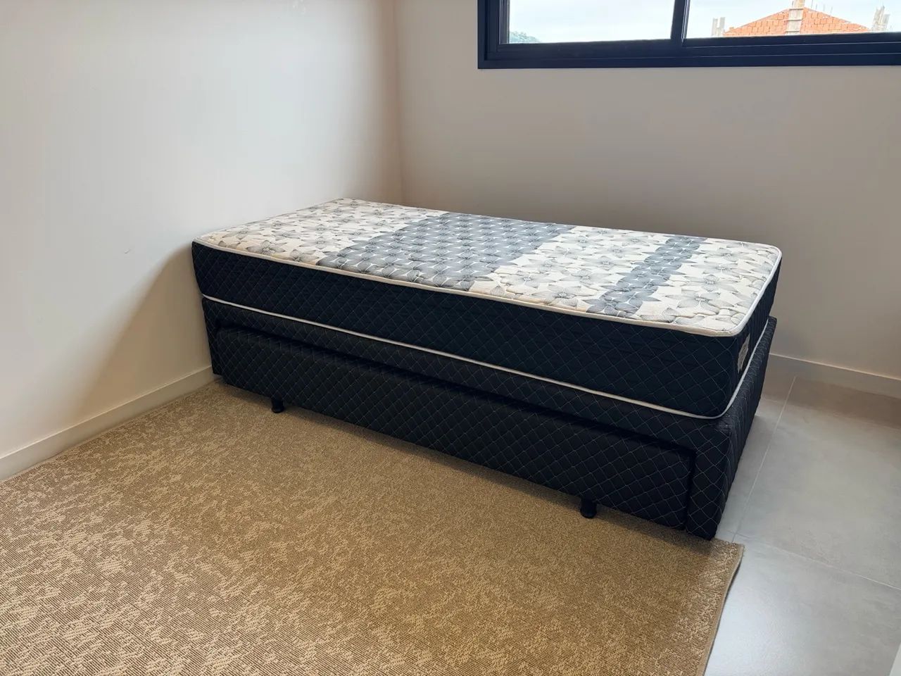 Cama box solteiro com auxiliar e cabeceira - Foto 3