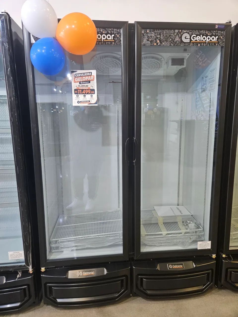 cervejeira 950 litros duas portas Gelopar