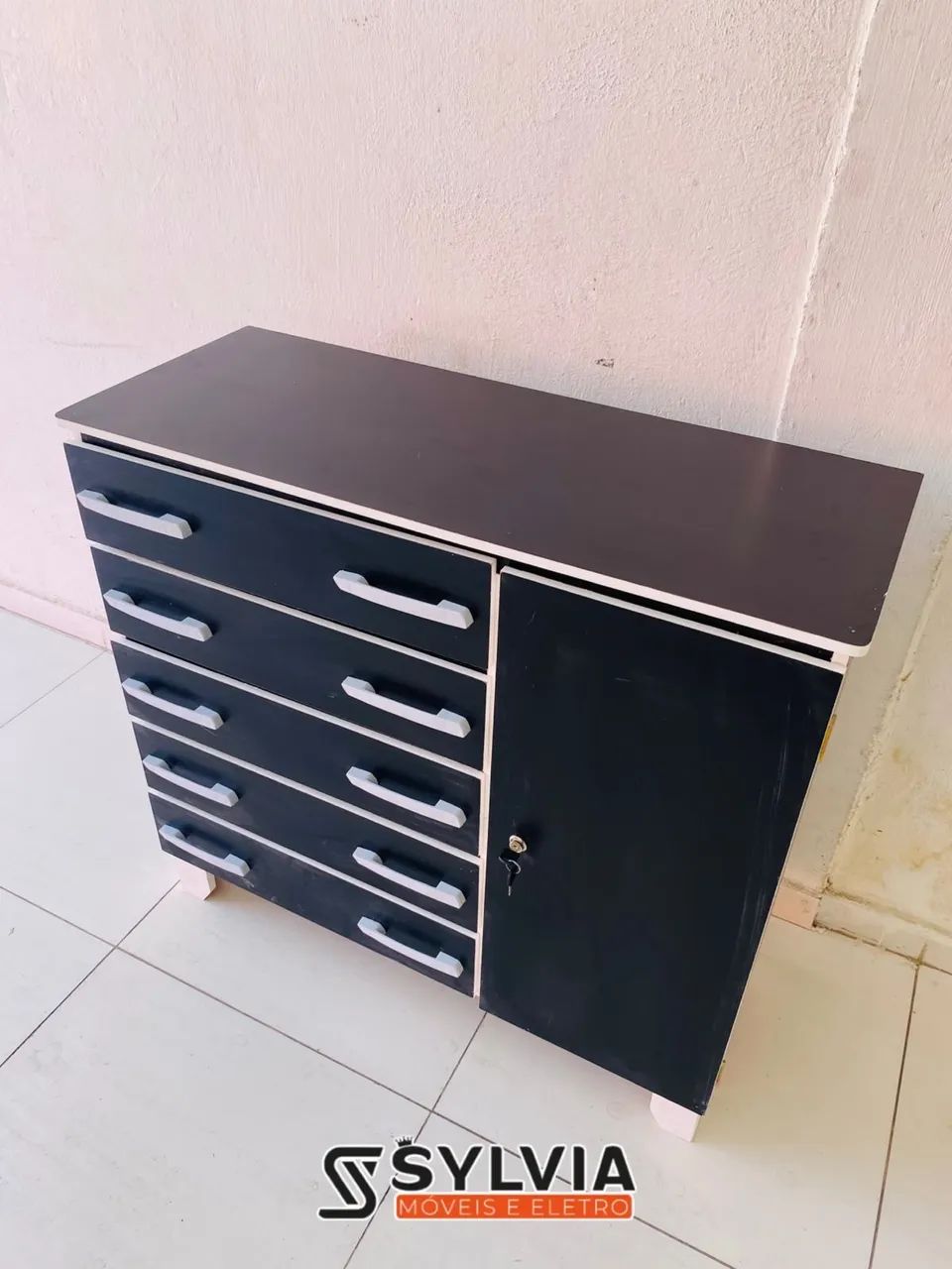CÔMODA COM SAPATEIRA 