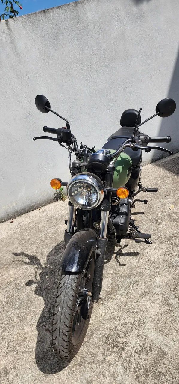 Meteor 350  verde militar - Foto 3