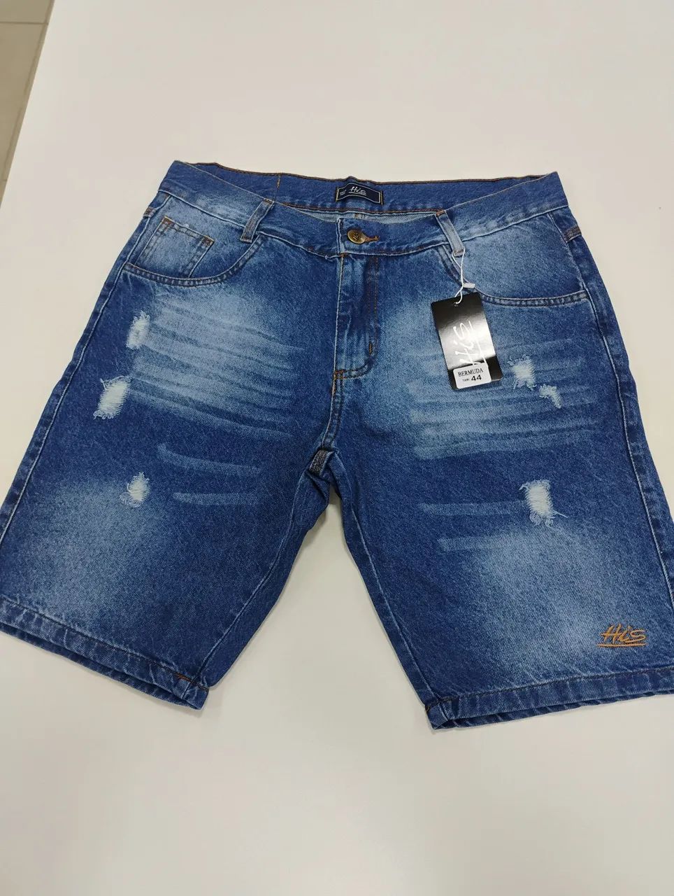 Bermuda jeans no atacado  - Foto 3