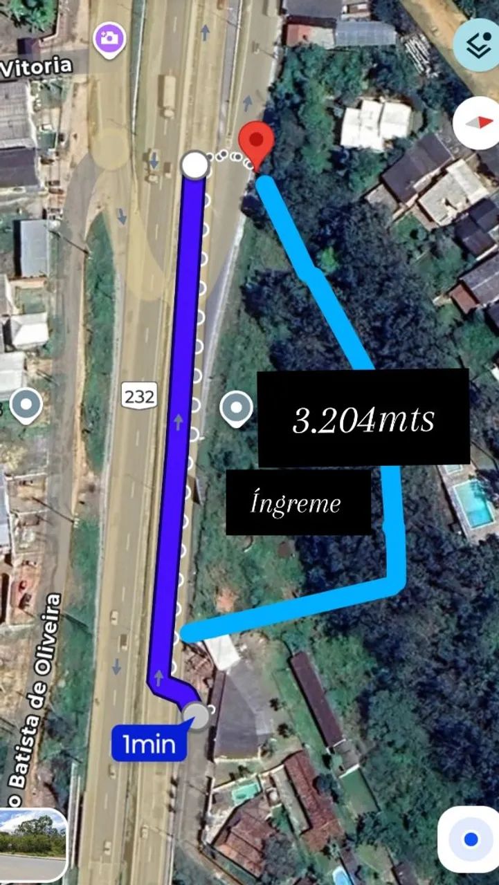 Terreno comercial Gravatá 3.204mts