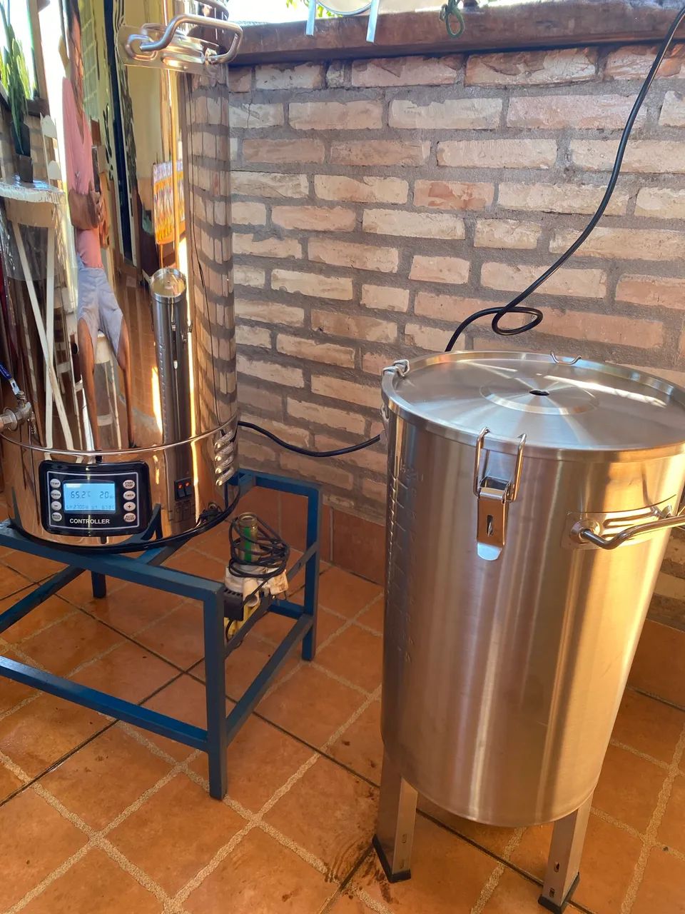 Micro cervejaria artesanal