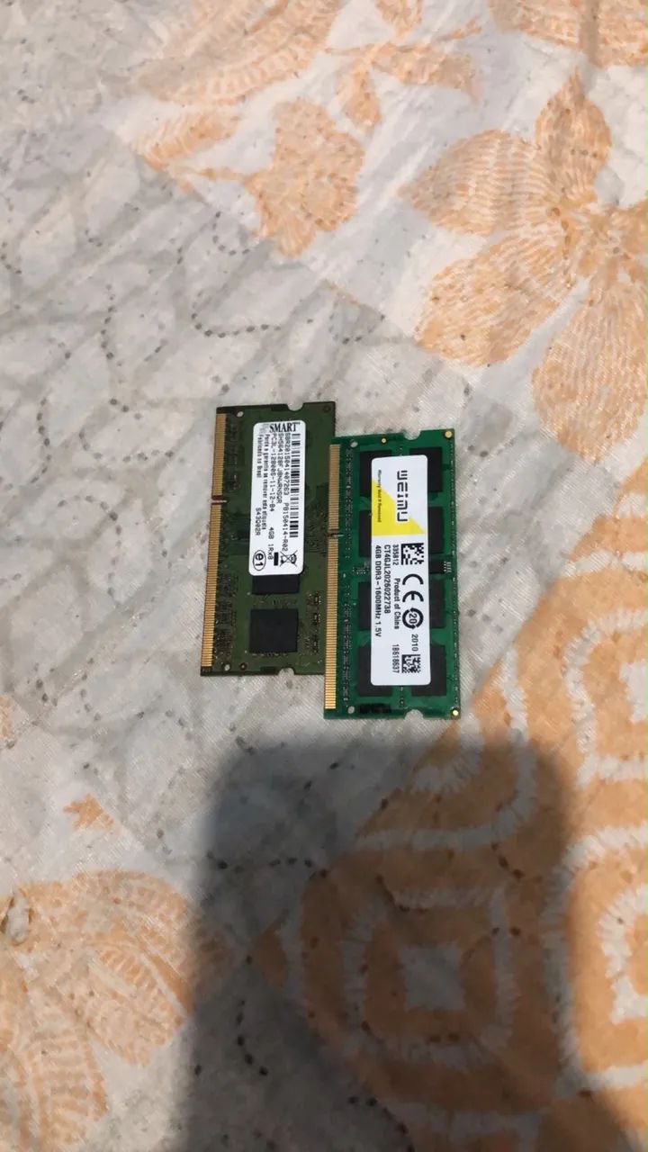 Memória RAM 4gb 1666mhz 1.5v ADATA 