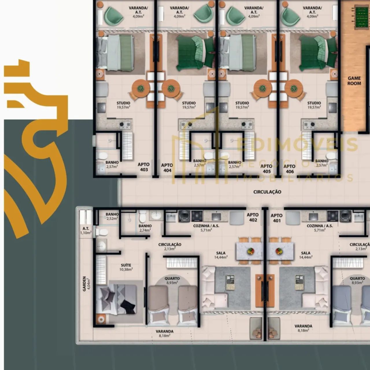 Studio Compacto em Jardim Camburi: Ideal para Airbnb e Temporada! - Foto 5