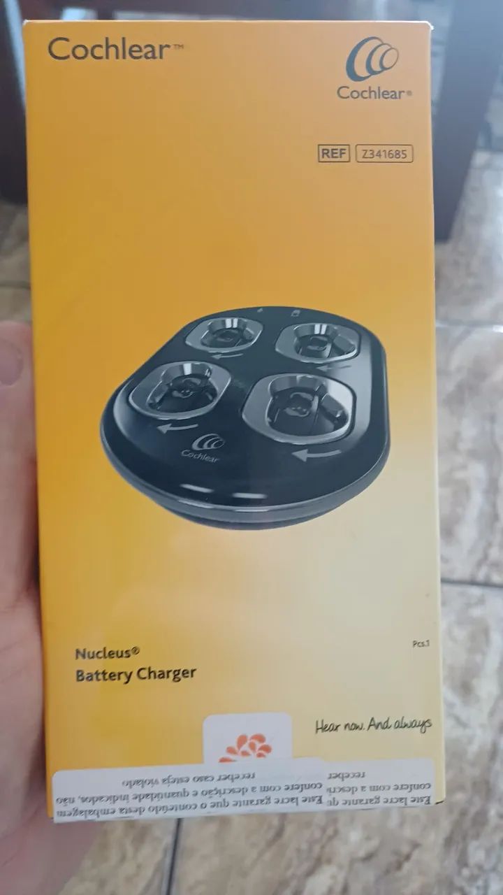 Carregador cochlear