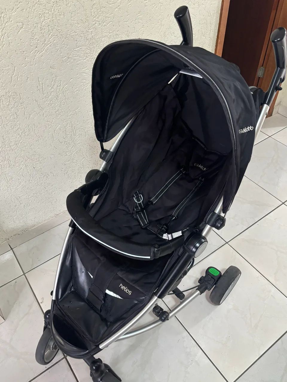 Carrinho de bebê com bebê conforto kiddo casulo  - Foto 4