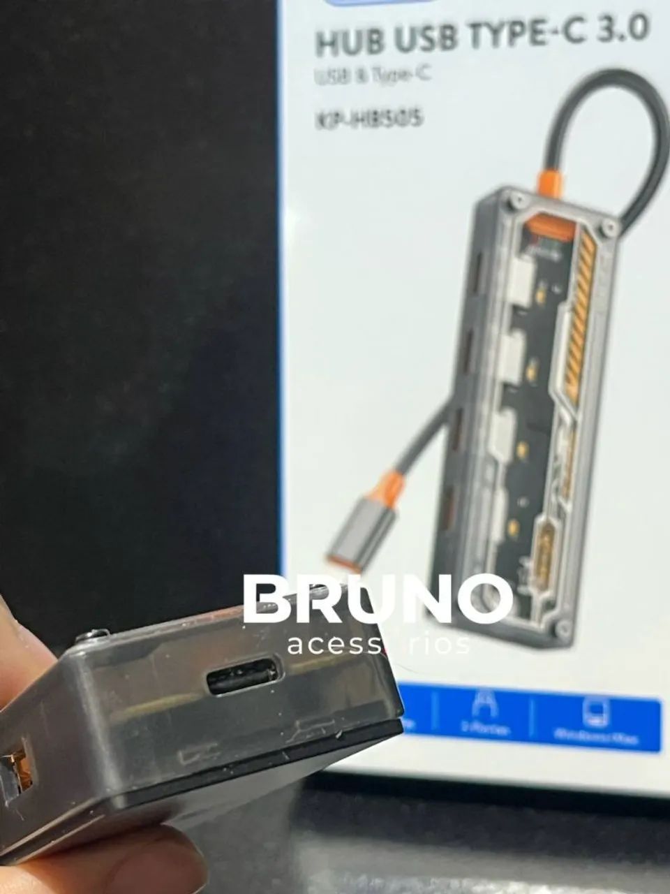 Hub usb type-c 3.0 KP-HB505 - Foto 2