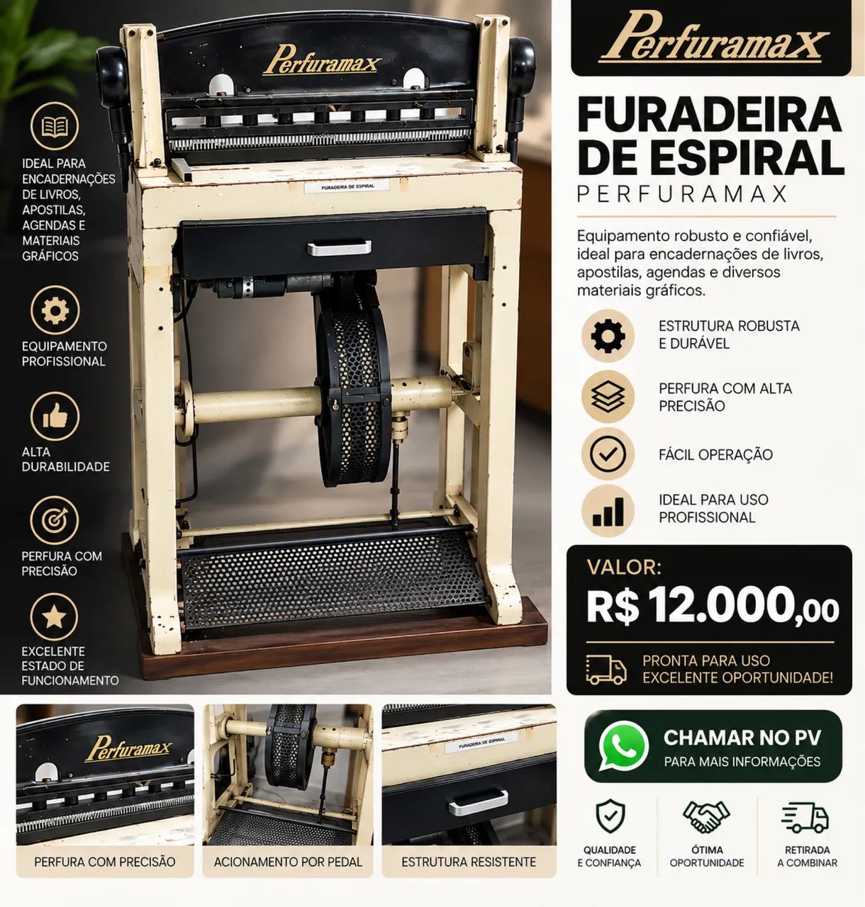 Furadeira de espiral