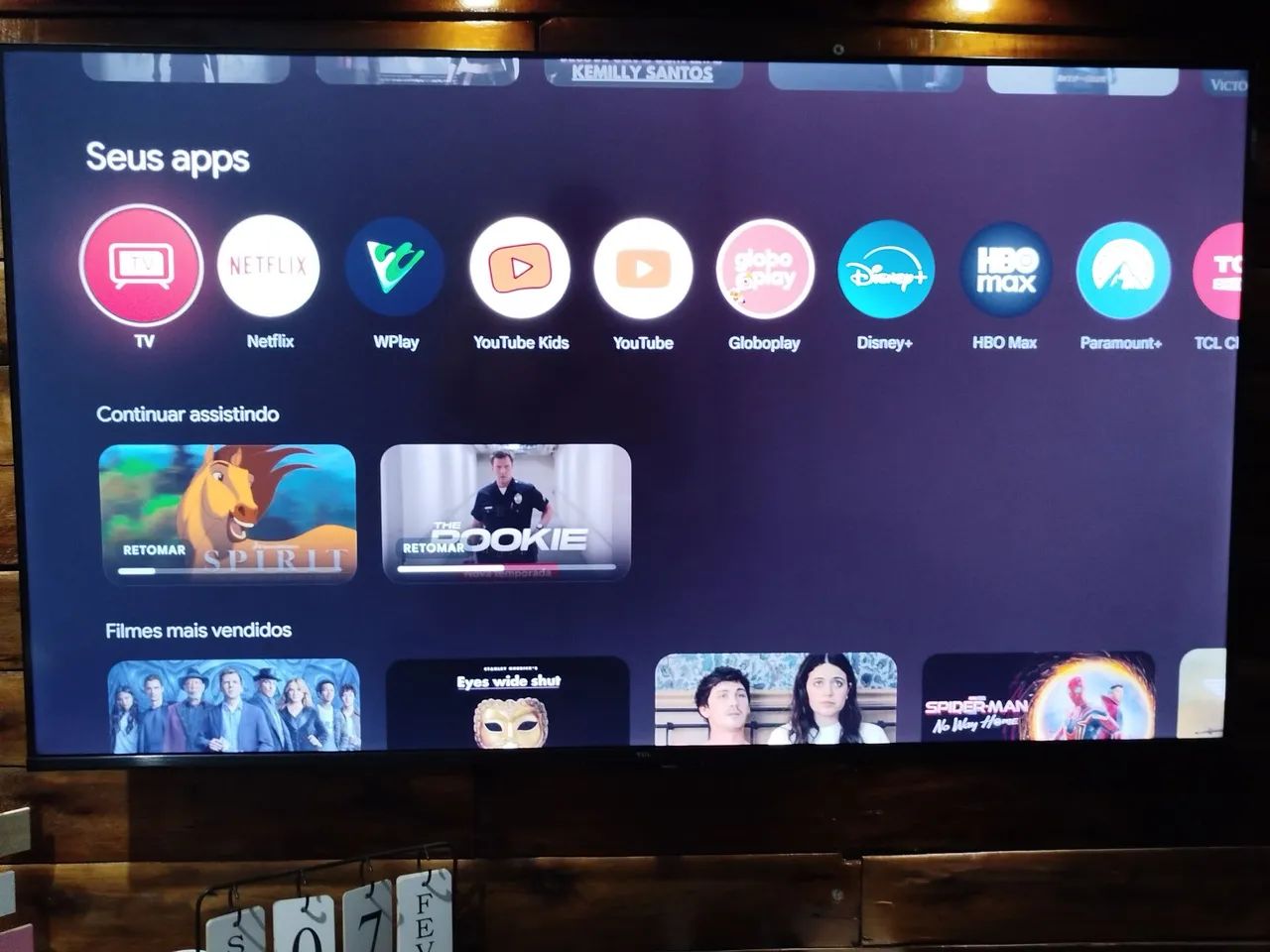 Smart tv TCL Qled 55 polegadas 4k  - Foto 2