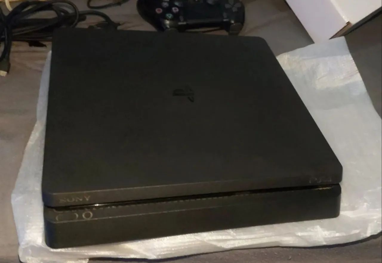 PlayStation 4 Slim 480GB SSD (Super Rápido) + 1 Controle + Brindes | Excelente Estado - Foto 3