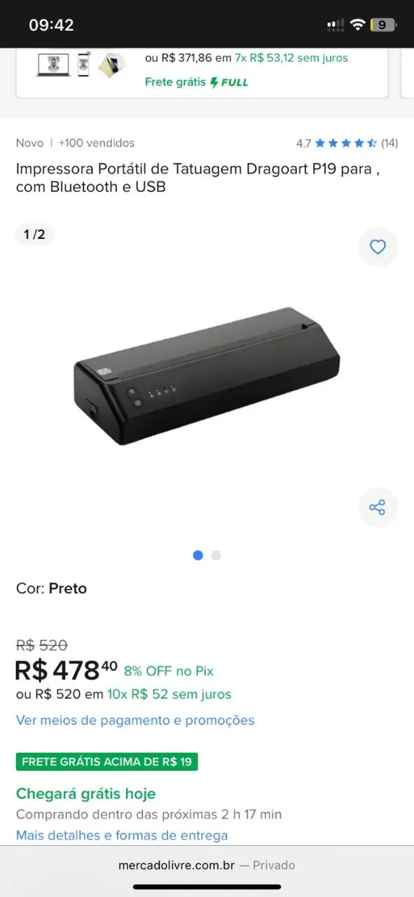 IMPRESSORA PORTATIL