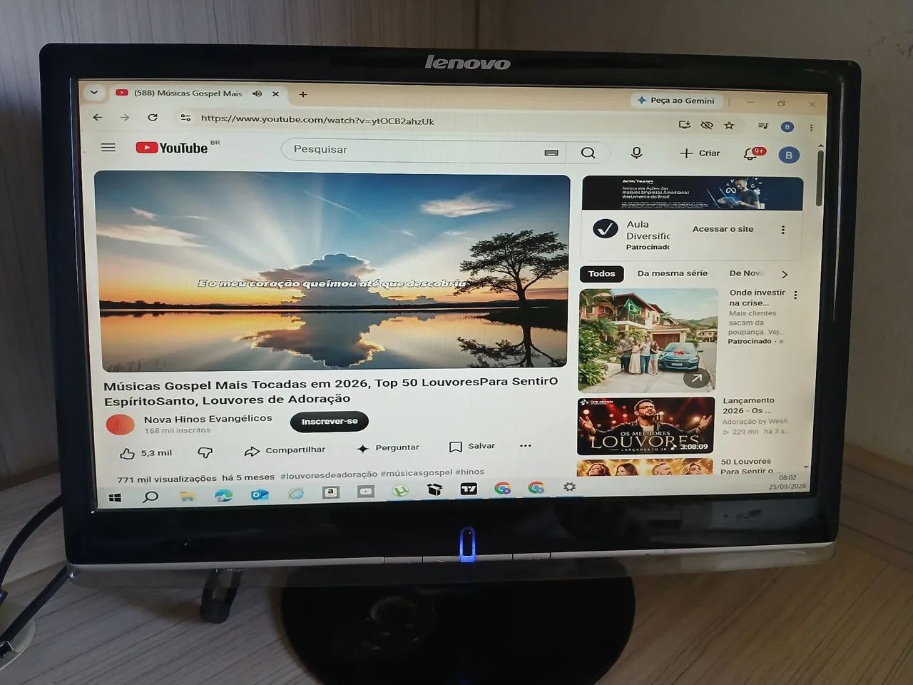 Monitor vga 19 polegada 