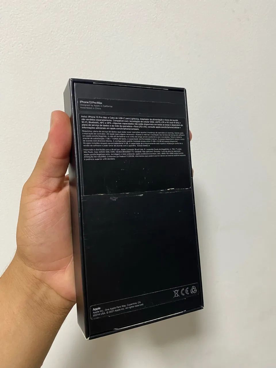 CAIXA DE IPHONE 13 PRO MAX SEM MARCAS DE USO!!! - Foto 2