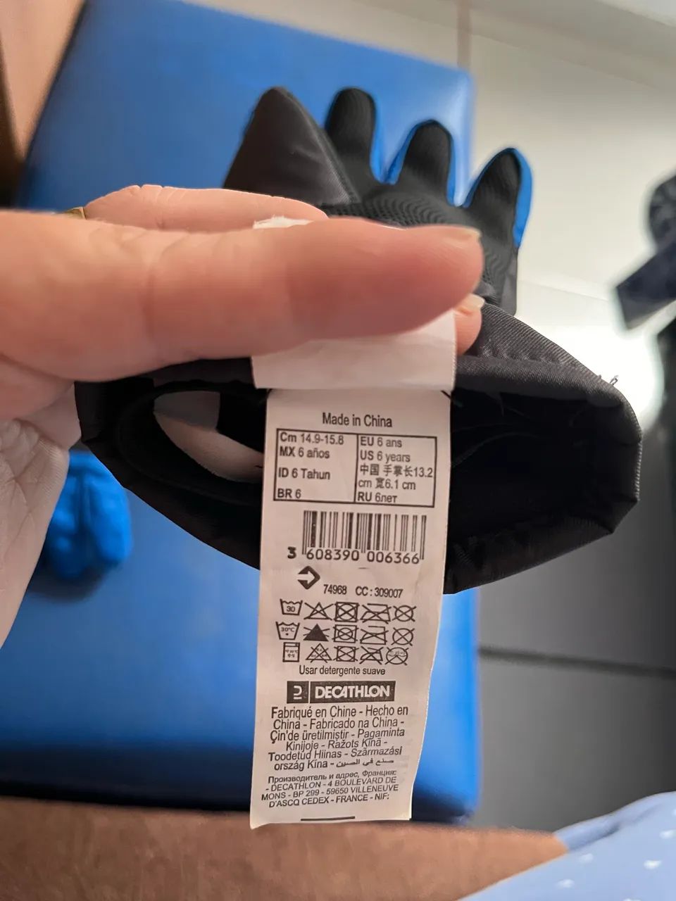 Luva para neve e Ski infantil  - Foto 3