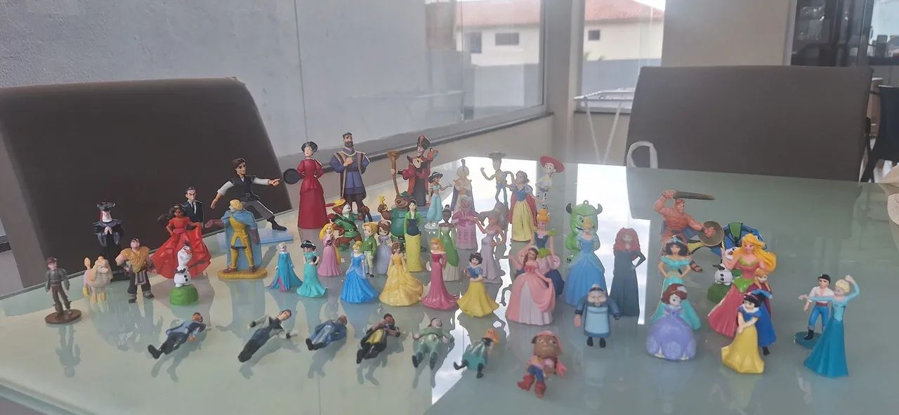 Miniaturas Disney - 125 peças