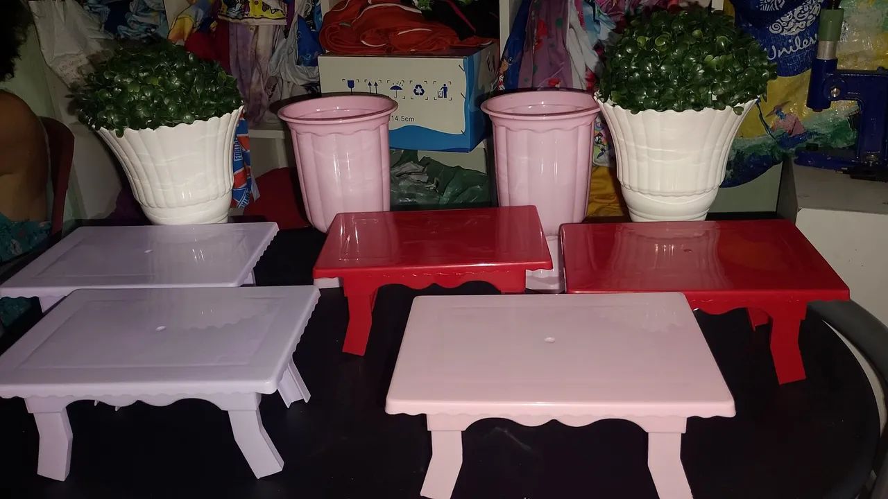 Messas de docinhos 