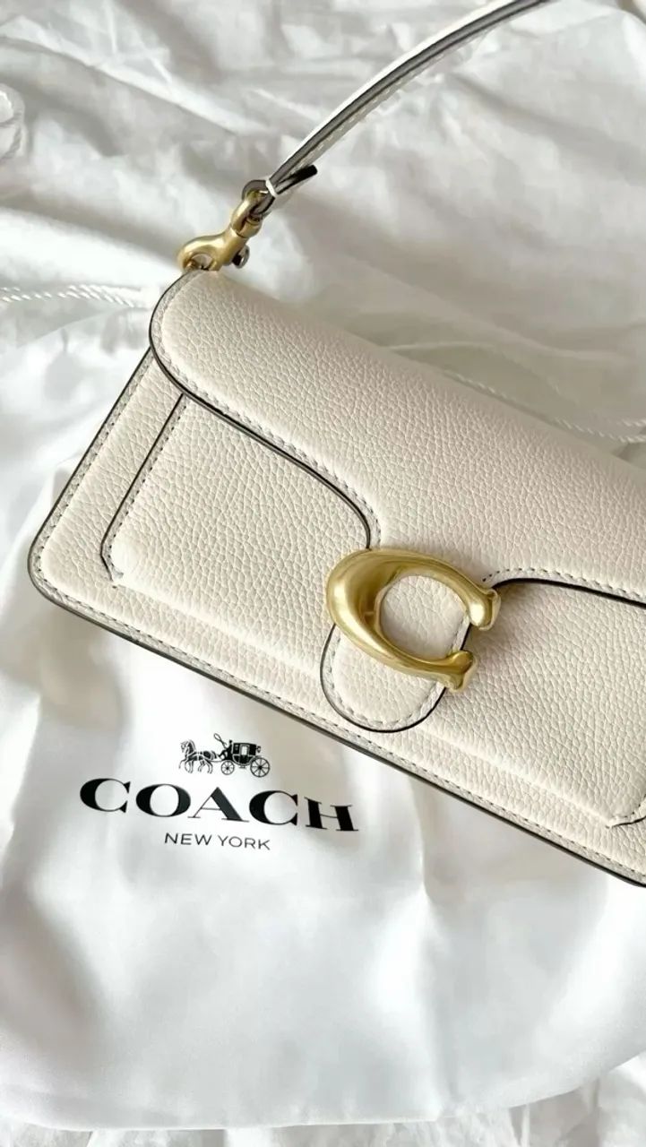 Bolsa Coach Tabby 26 Off White Nova - Foto 2