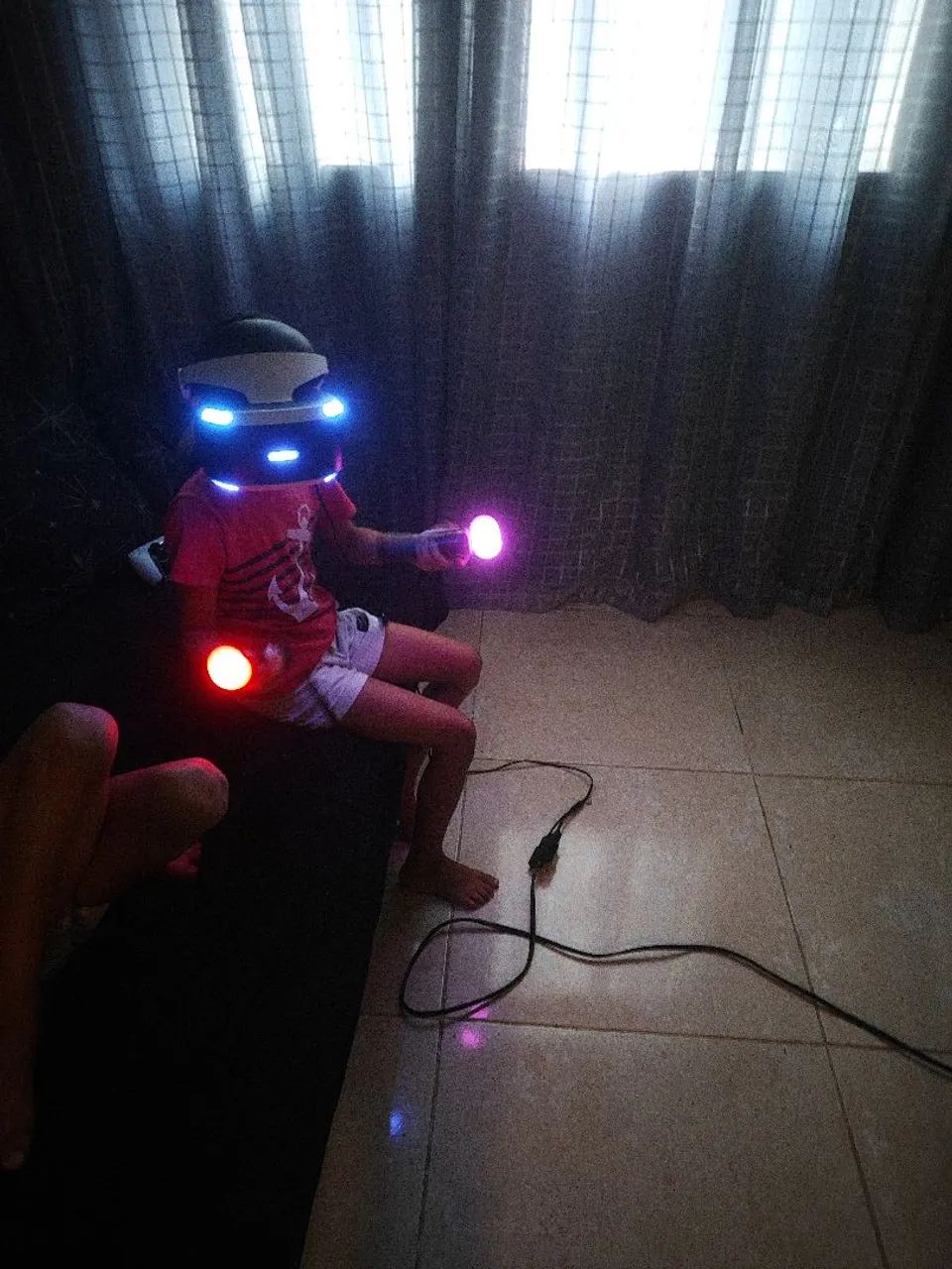 Psvr 1 funcionando no ps4 e no ps5 - Foto 2