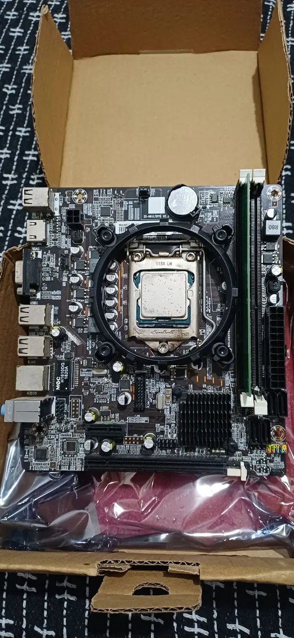 Kit placa mãe 1155 ddr3 