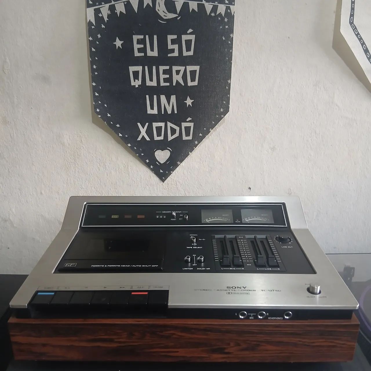 Deck de Mesa Sony TC- 137 SD (CONSERTO)