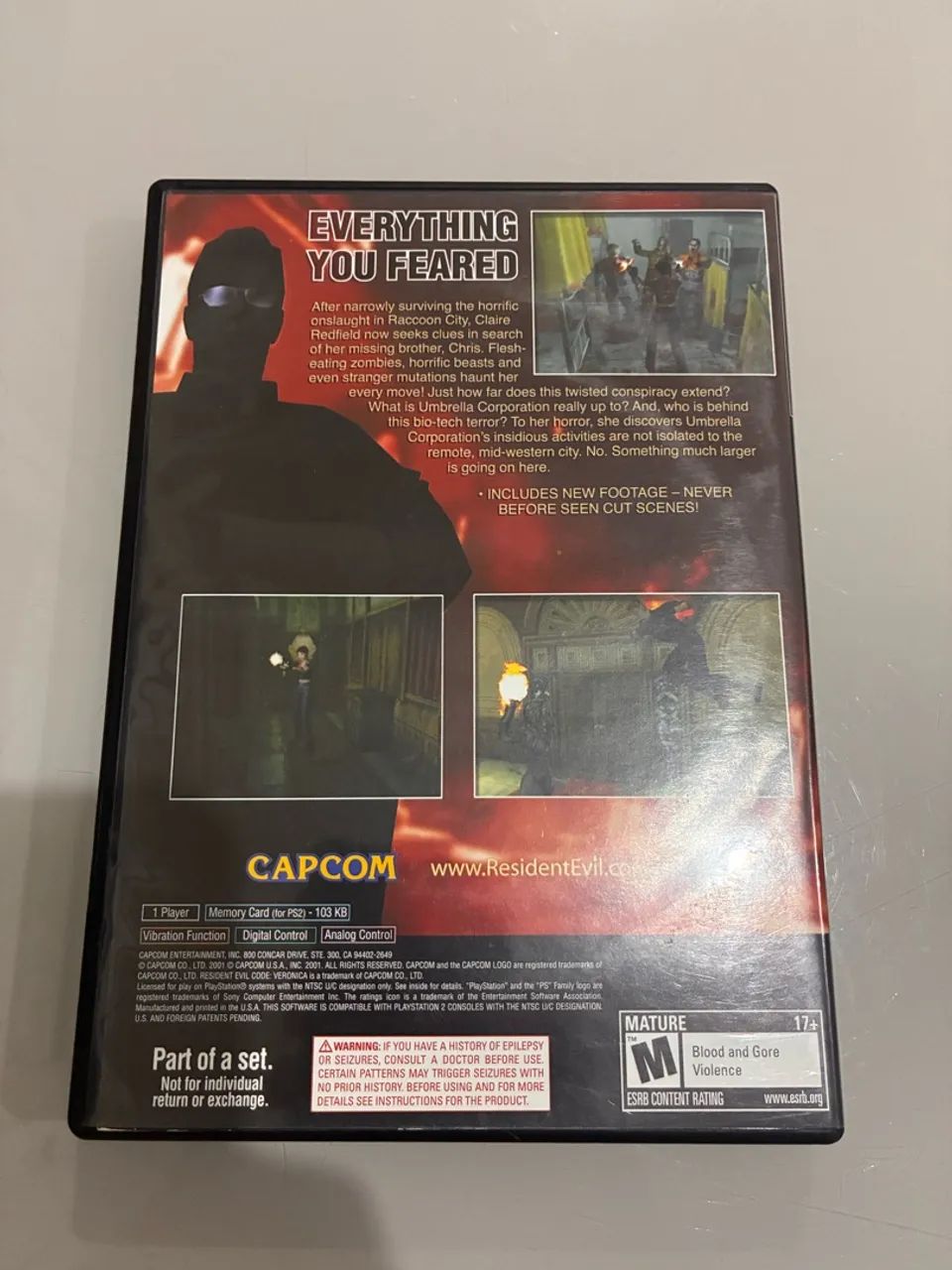 Jogo PS2 Resident Evil: Code Veronica - Foto 2