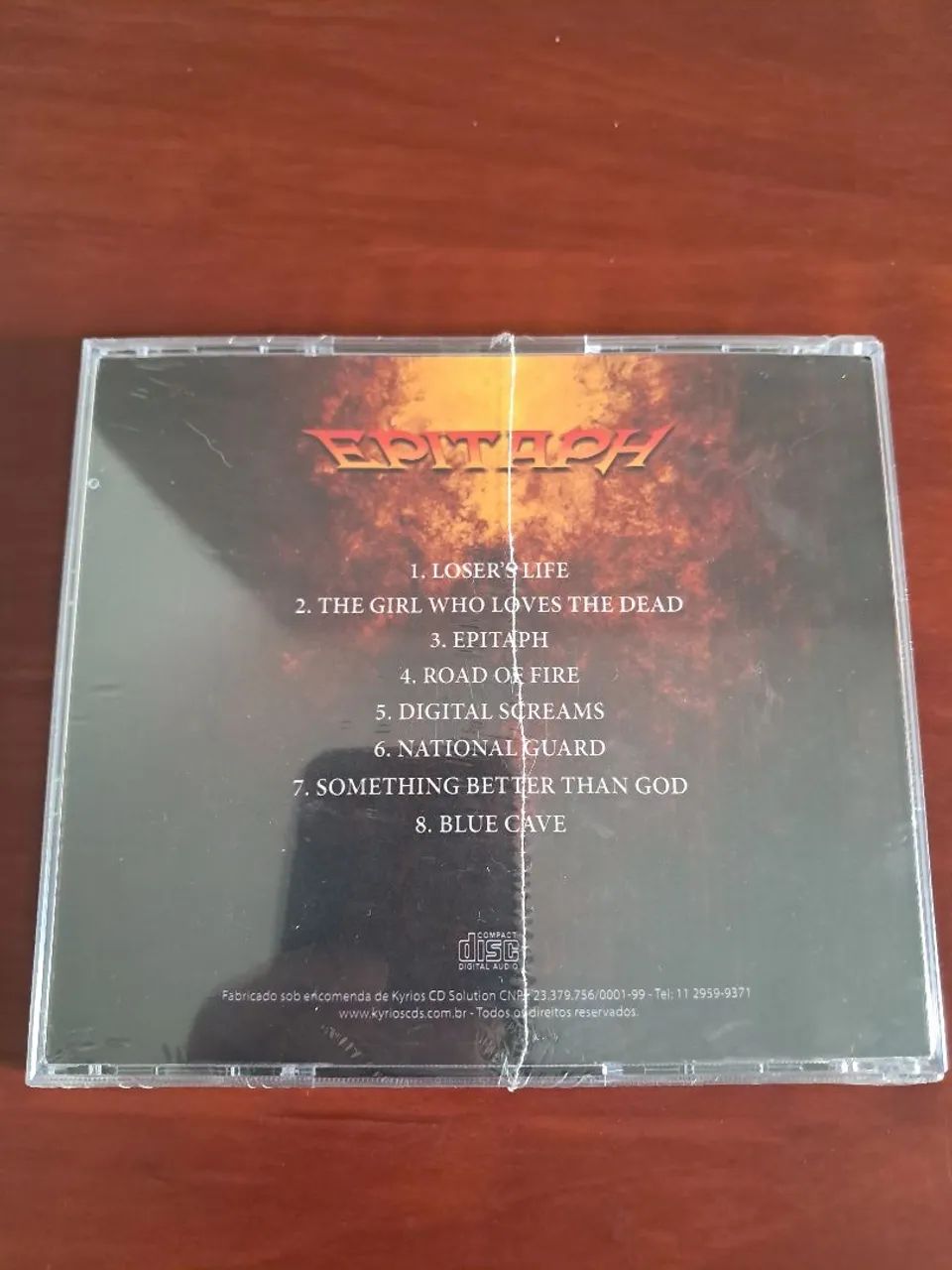 Epitath cd original lacrado - Foto 2