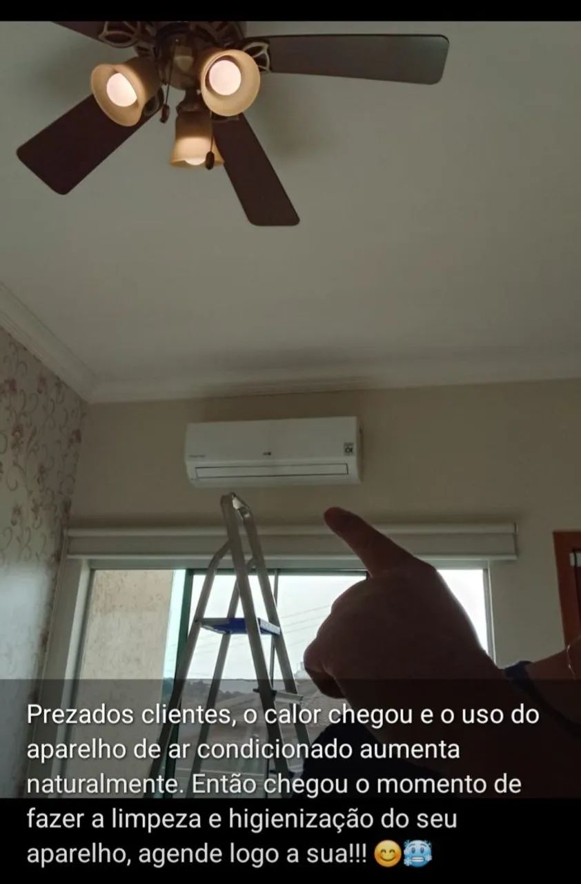 Limpeza e Higienização Ar Condicionado  - Foto 4
