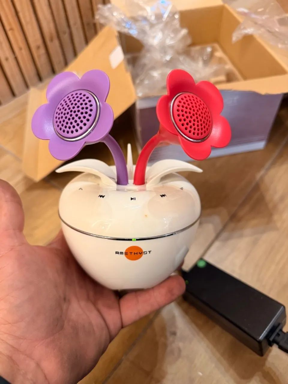 CAIXA DE SOM BLUETOOTH FLOR  - Foto 2