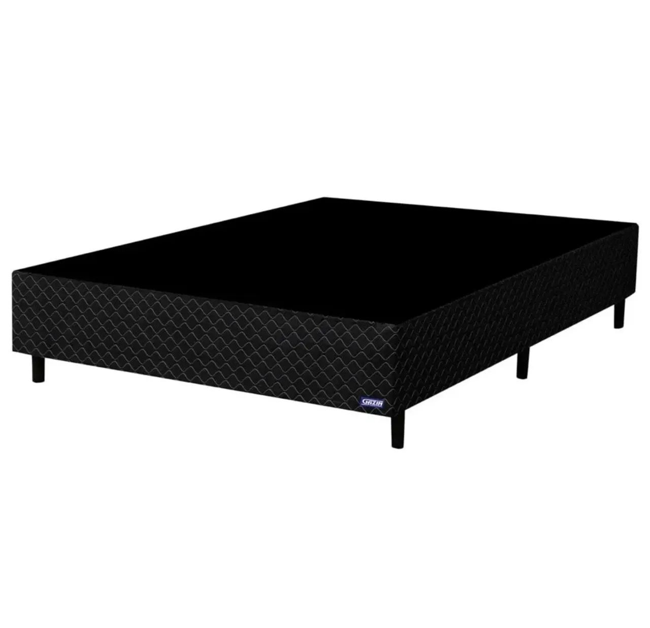 Base cama Box preta 