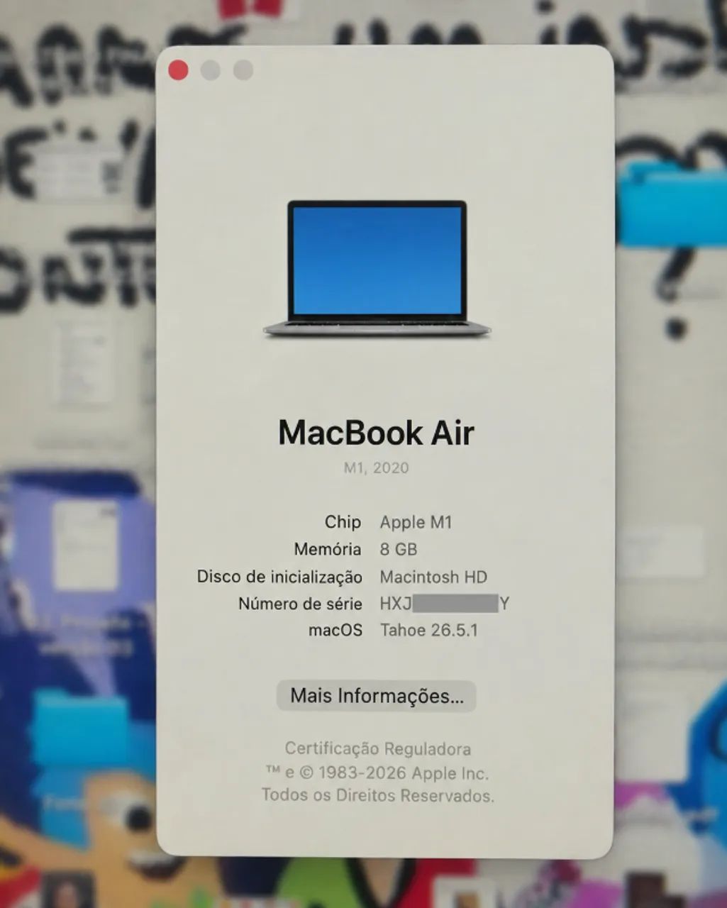 Macbook m1 com defeito na tela - Foto 2
