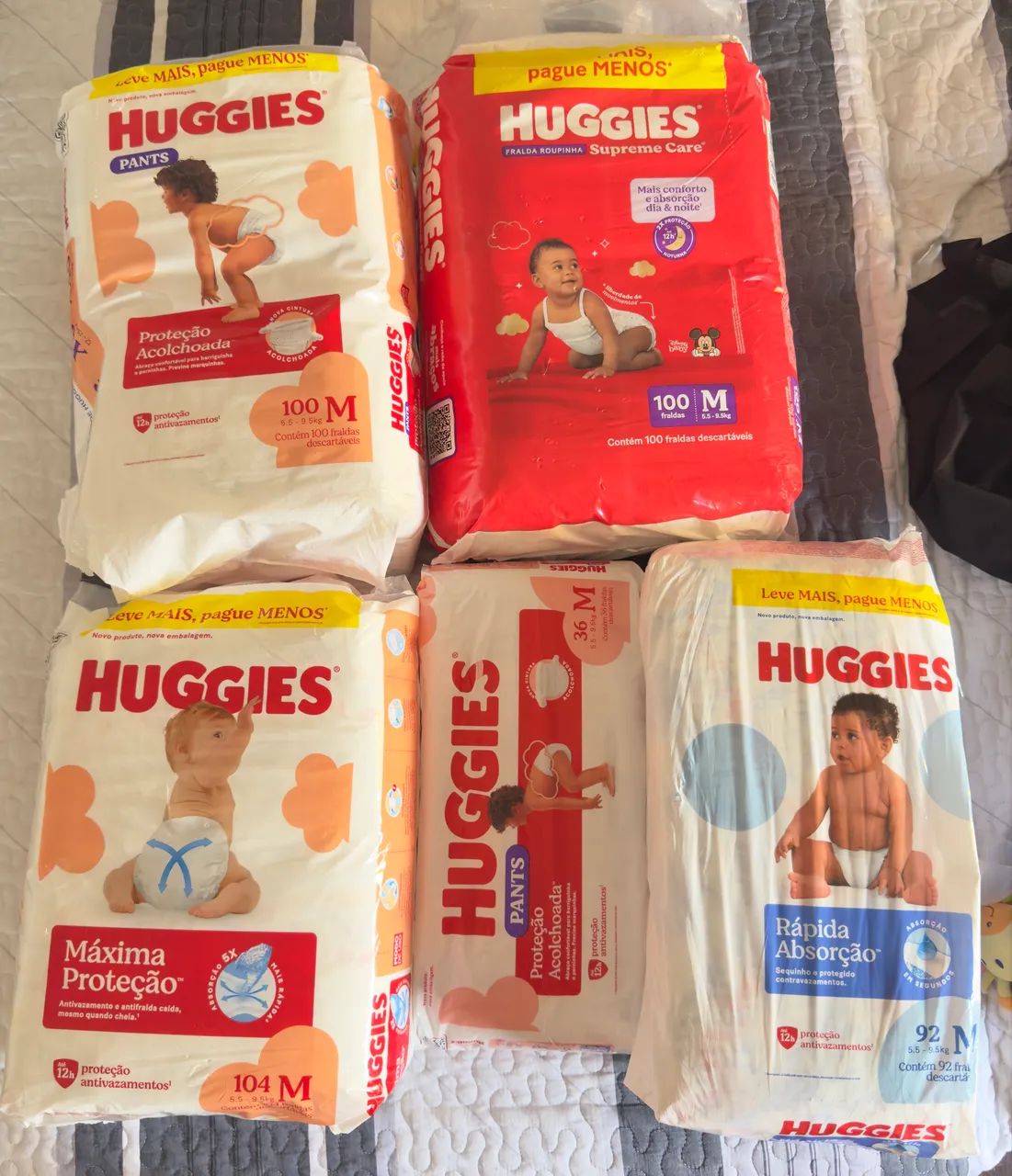 Fralda Huggies M