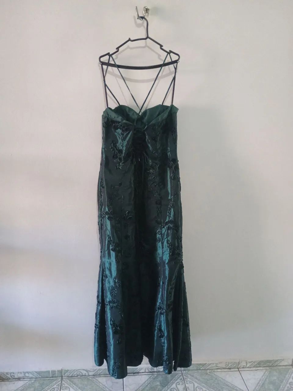 Vestido verde de baile - Foto 3
