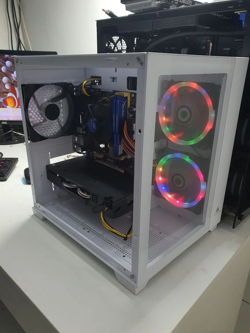 PC gamer i3 8gb rx 580 8gb