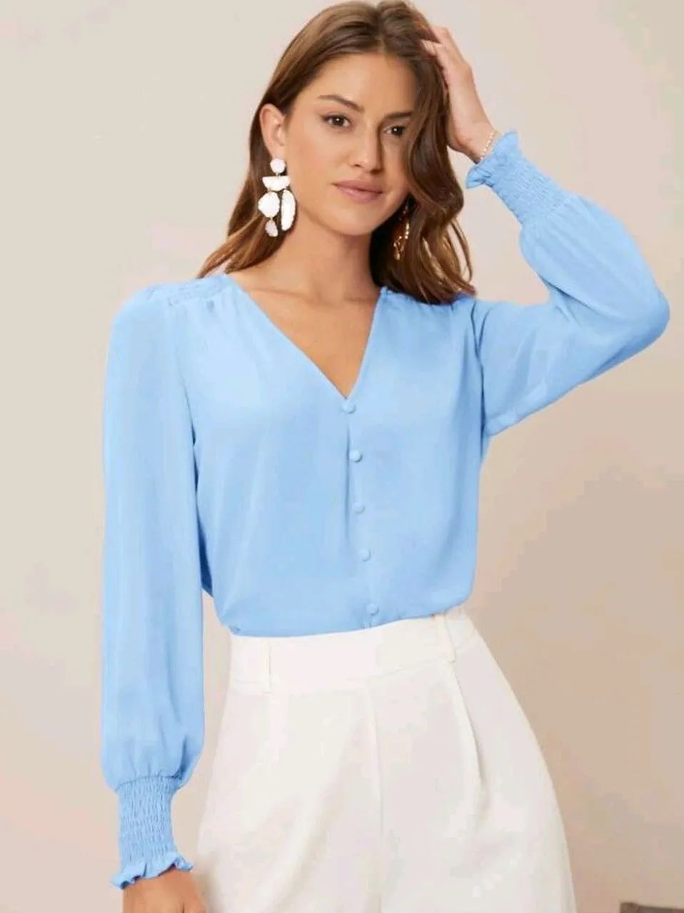Blusa Feminina manga longa - Foto 2