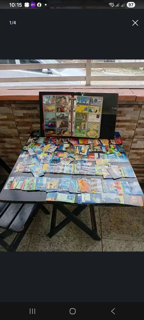 Cartão telefônico antigo - Foto 3
